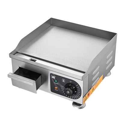 WeChef Griddle Electric Flat Top Grill 14 inch 1,500W 110V