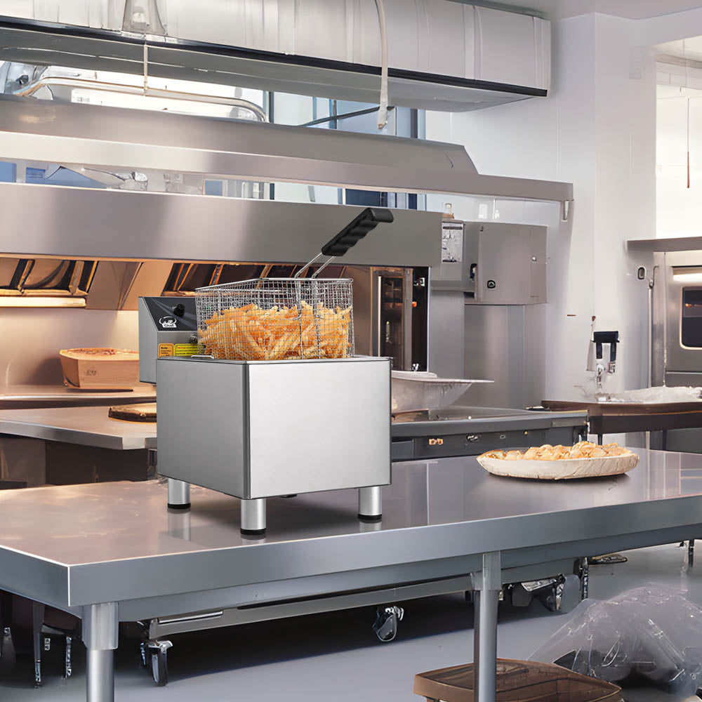 WeChef Commercial Deep Fryer 12L 110V 1800W