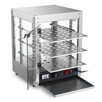 WeChef Commercial Pizza Food Warmer Countertop Display 3 Tier 15x15x20