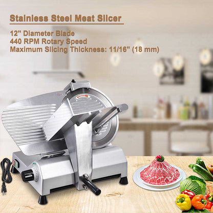 WeChef 12 in. Commercial Meat Slicer