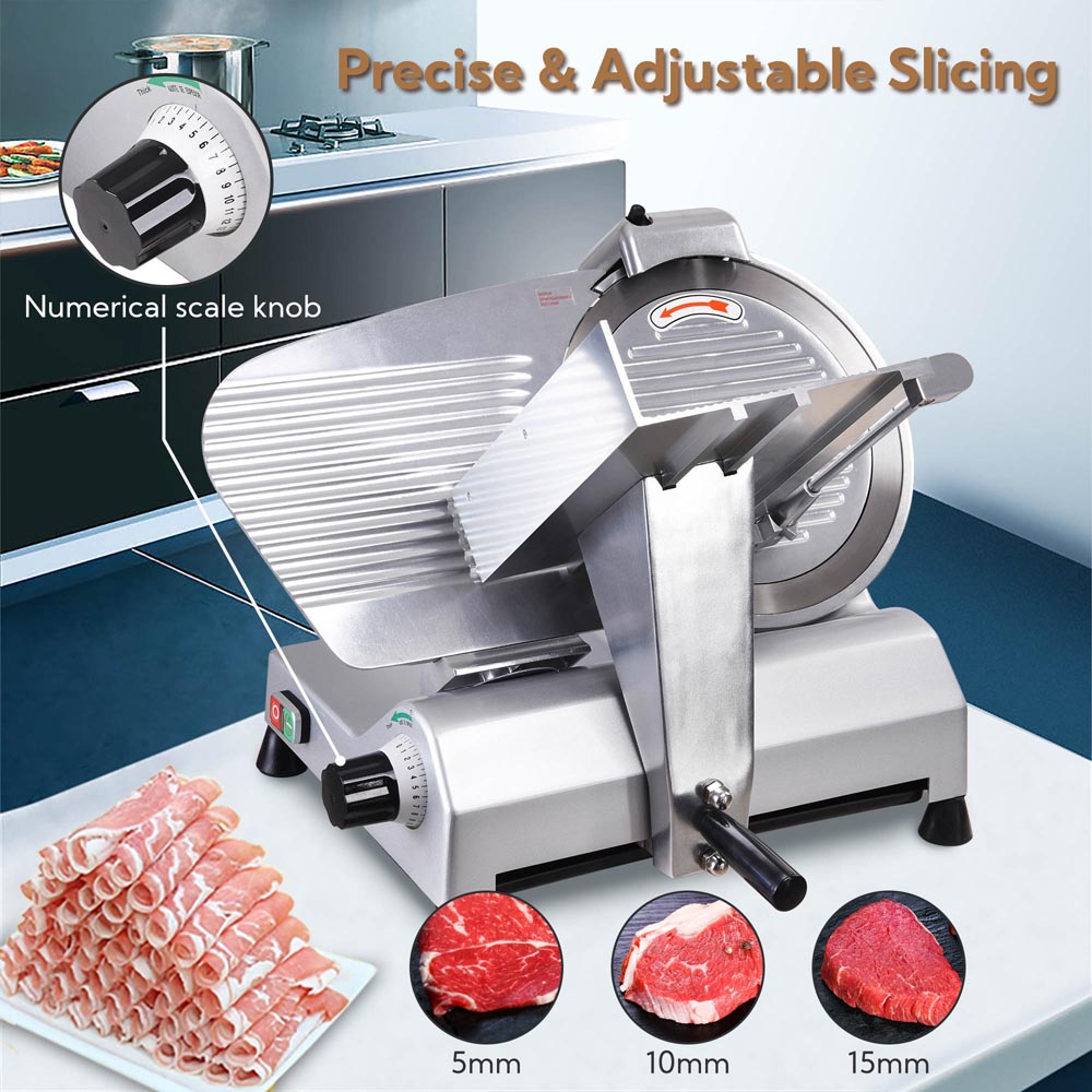 WeChef 12 in. Commercial Meat Slicer